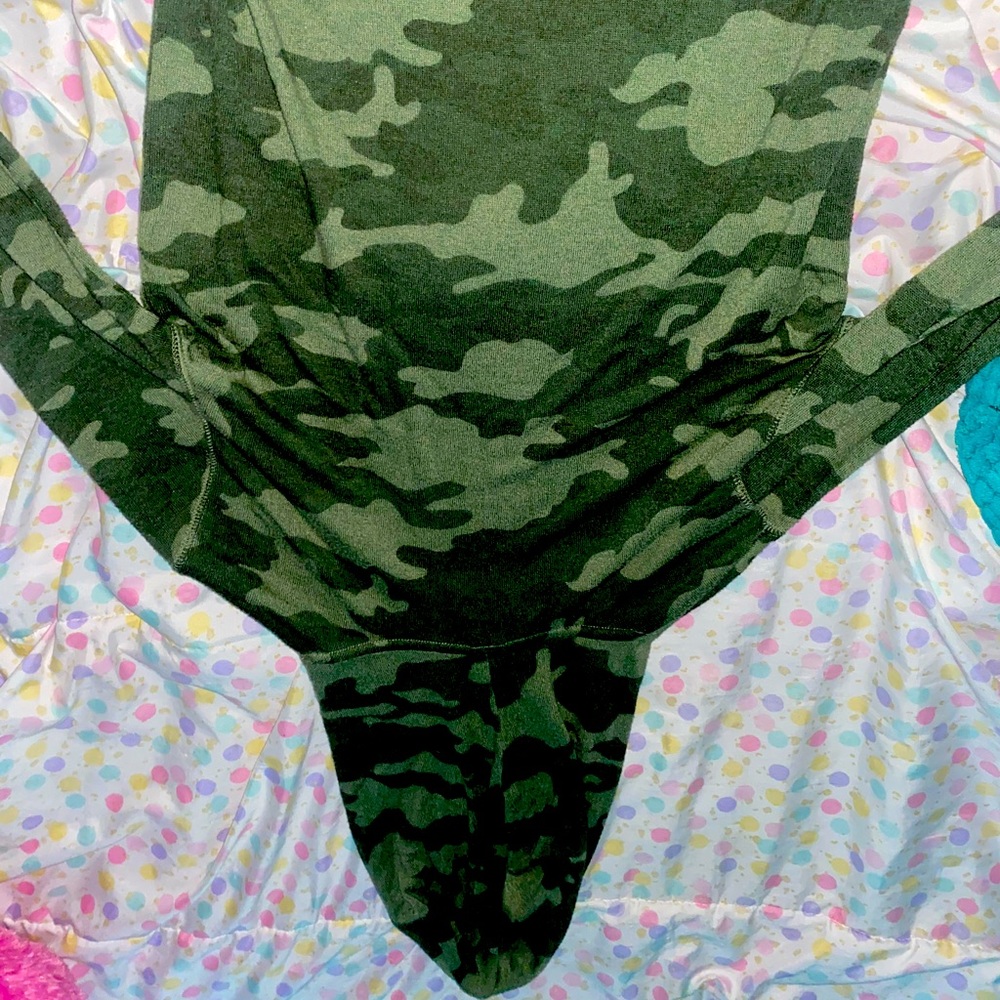 Green hoodie